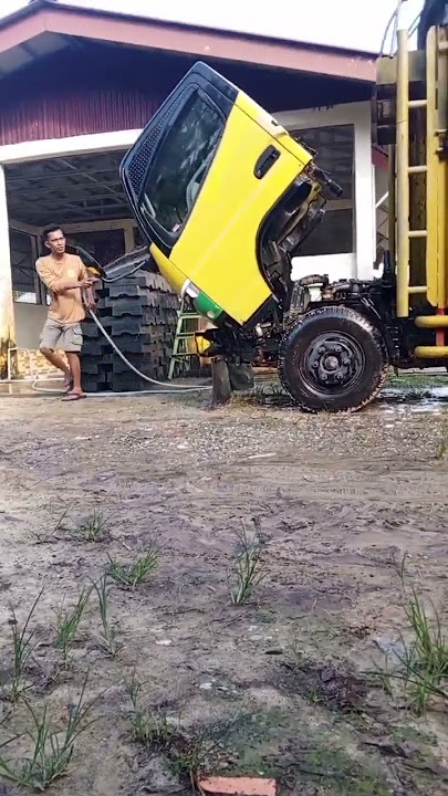 cuci mobil canter #viralvideo #shortvideo