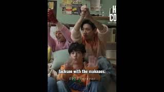 Never let Jackson sit with the maknaes 😭 #JacksonWang #BamBam #Yugyeom #GOT7 #shorts #fyp Resimi
