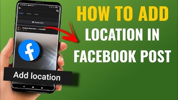 How To Add Location In Facebook Post / Video / Photo | English