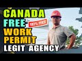 Canada free work permit  walang bayad  100 free  legit agency papunta sa canada