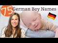75 GERMAN BOY NAMES - With Meanings!