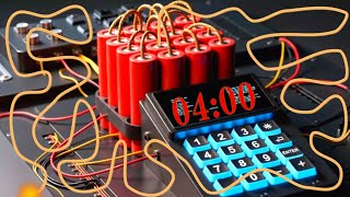 4 Minute Timer BOMB 💣 With Explosion Sound | 4 Minute Bomb Timer with Giant Explosion 💣