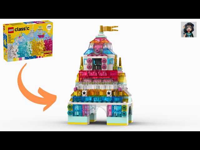 CASTLE Lego classic 11040 ideas How to build - YouTube