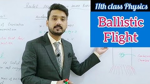 Ballistic flight | in Urdu/Hindi | 11th class physics | physics ka safar