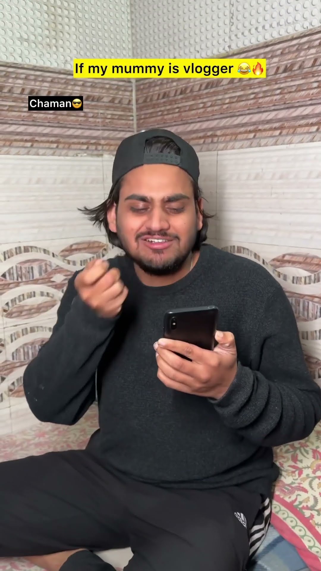 If my mummy is vlogger ??| Indian family #shorts #chotabhai #comedy #indian #chaman #relatable