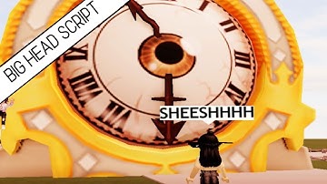 The Big Head Script Roblox.
