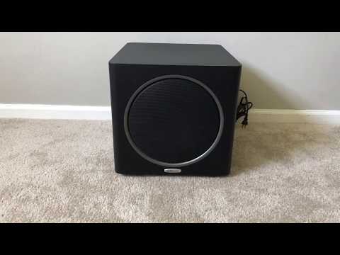 Polk Audio PSW110 Home Theater Powered Active Subwoofer