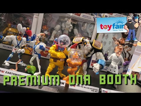 Premium DNA Booth Walkthrough at New York Toy Fair | Earthworm Jim • Mars Attacks • More!