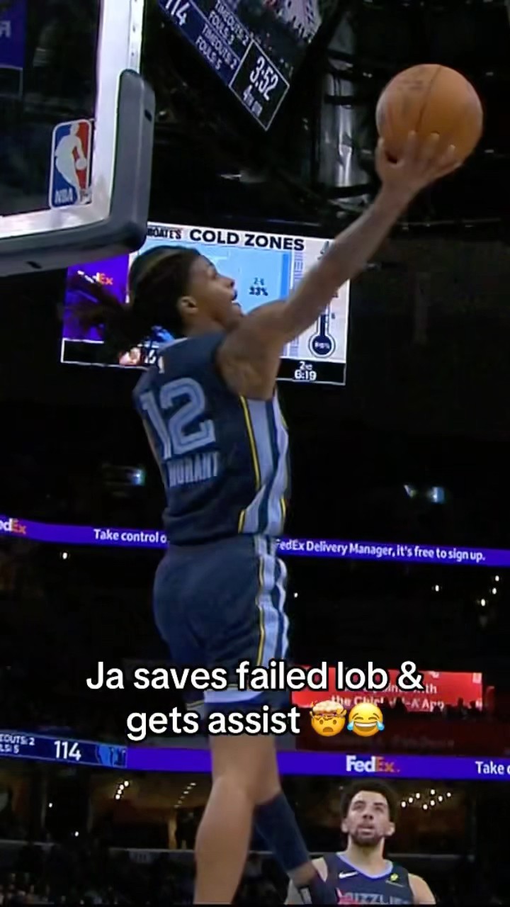 Ja’s athleticism is crazy ??