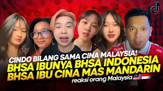 🔴🇮🇩WOW !! BAHASA IBU CINDO BAHASA INDONESIA,BAHASA IBU CINA MALAYSIA BAHASA MANDARIN !!