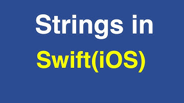 19-తెలుగులో | Strings in iOS Swift | iPhone-iPad