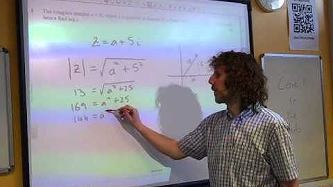FP1 Complex numbers OCR January 2012 q1