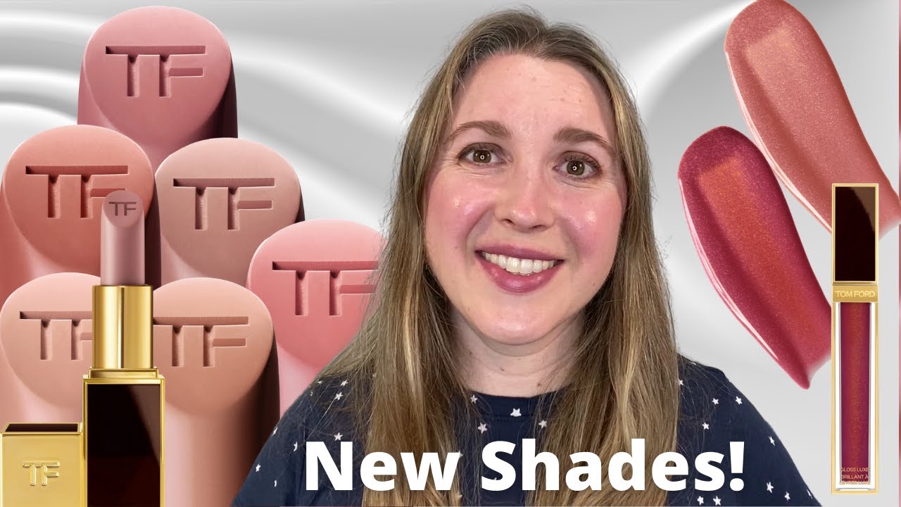 TOM FORD LIPSTICKS & LIP GLOSSES | New Shades | Swatches & Comparisons -  YouTube