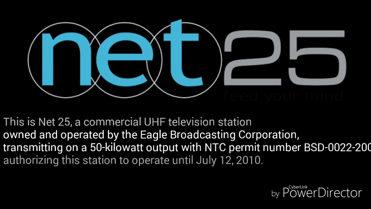 Net25 Sign Off 09 Youtube