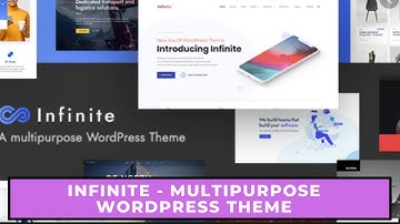 Infinite - Multipurpose WordPress Theme | Guide And Installation & demo content setup | download