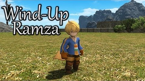 FFXIV: Wind-up Ramza Minion