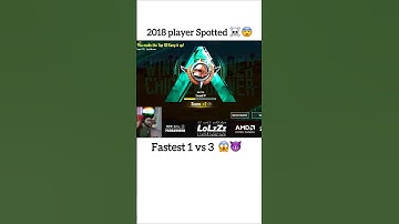 2018 PLAYER SPOTTED | #SHORTS #bgmi #gaming #youtube #youtubeshorts #ytshorts #viral