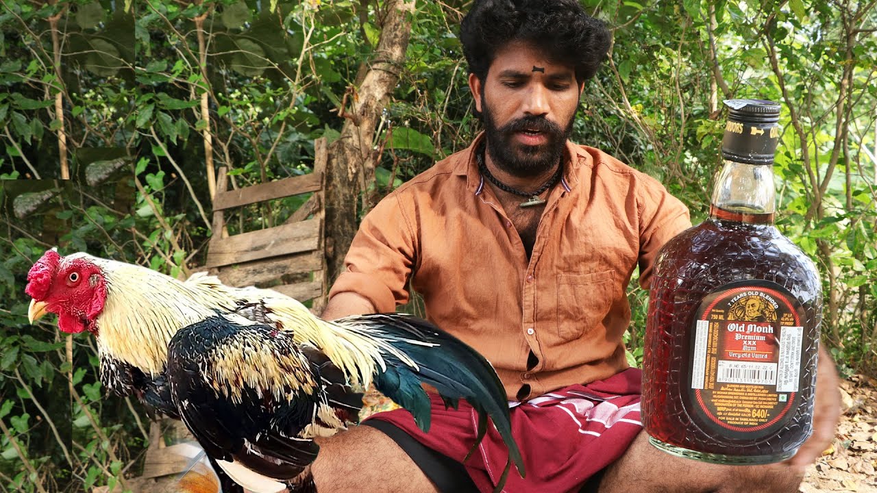 🐔RUM CHICKEN World Styles |Village Traditional Cooking | world man cooking CHICKEN GURVY