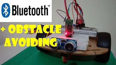 how to make obstacle avoiding arduino car | home made arduino Bluetooth car