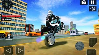 Us Police Bike City Criminal Escape Missions US Police Hero Chase Real Gangsters - Android Games screenshot 2