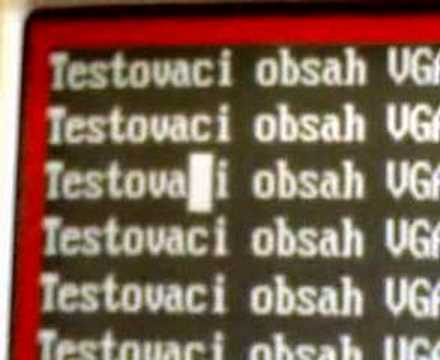 VGA for ADOP - text mode cursor