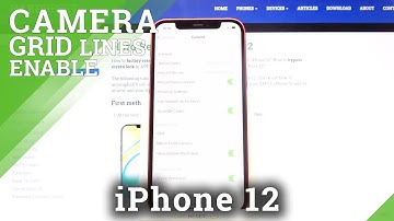 How to Allow Camera Gridlines on iPhone 12 – Camera Feature