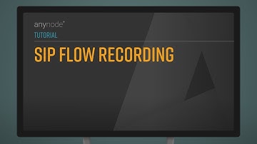Tutorial SIP Flow Recording