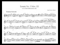 Lefevre Sonata 5 Mov III Rondeau pastorale