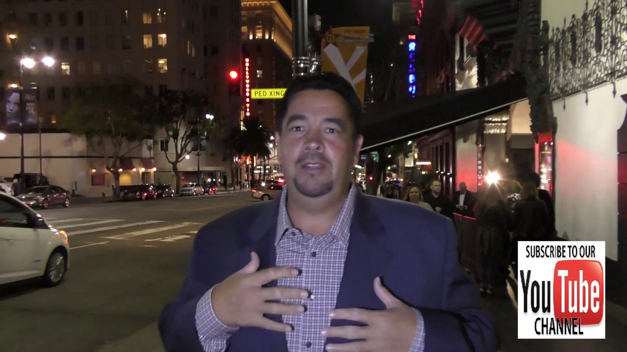Lou Pizarro talks about his movie with Tom Sizemore outside the Reality