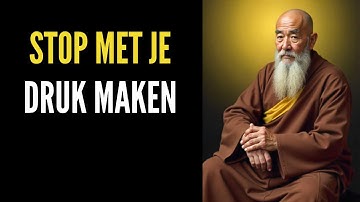 Als je stopt met je druk te maken, komen de resultaten - Zen en Boeddhistische leringen.