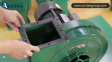 Dust collector install video for cnc router/wood engraver