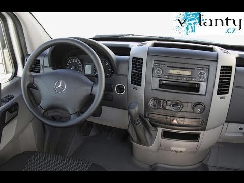 How to remove steering wheel + AIRBAG Mercedes Benz Sprinter w906 VOLANTY.CZ