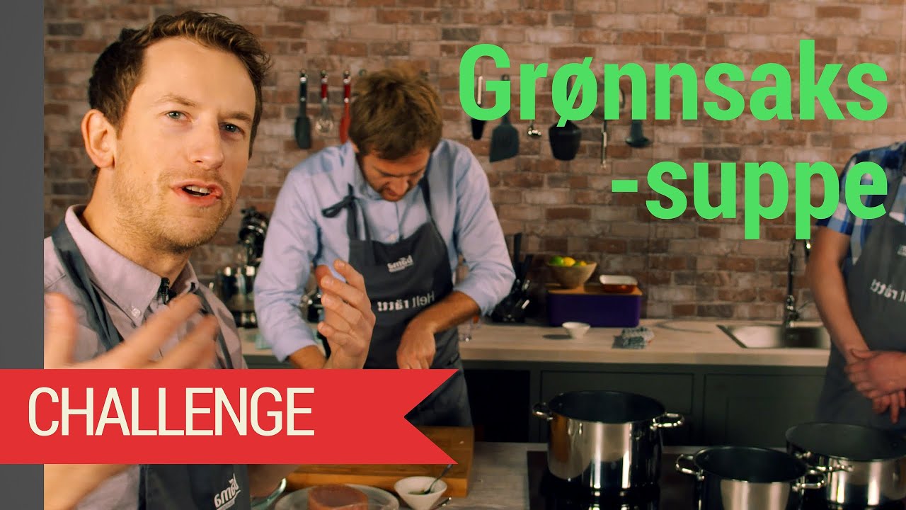 Grønnsakssuppe challenge | Posesuppe vs hjemmelaget suppe
