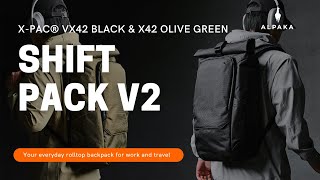 ALPAKA Shift Pack V2 VX42 Black & X42 Olive Green