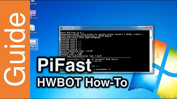 How to submit with PiFast at HWBOT