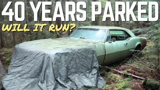 ABANDONED 1967 Firebird  Will it RUN AND DRIVE After 40 YEARS?