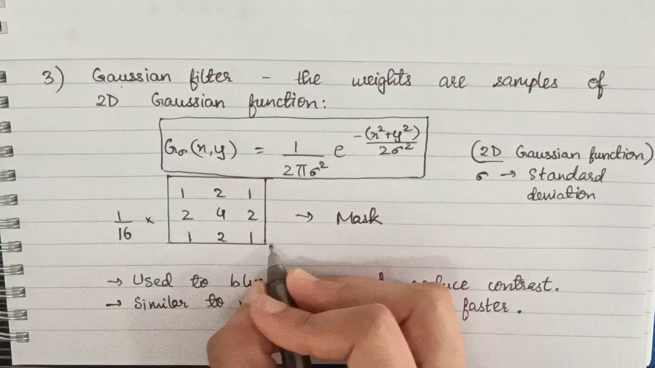 Smoothing Spatial Filters In Digital Image Processing YouTube Smoothing Spatial Filters In Digital Image Processing YouTube
