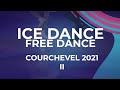 Oona Brown / Gage Brown USA Ice Dance Free Dance   | Courchevel  2 – 2021
