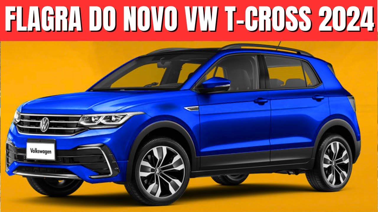 CONFIRA! NOVO VOLKSWAGEN TCROSS 2024! YouTube
