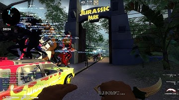 CSGO ZOMBIE ESCAPE ze_jurassic_park_story_csgo On Ghostcap