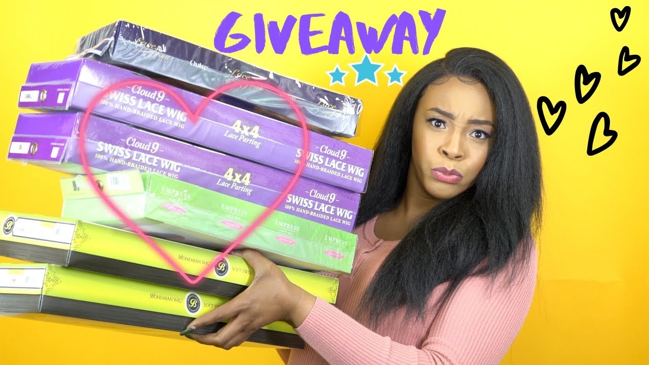 First Giveaway Announcement Video of 2020!!🎉🎉 01/03 --/WIGTYPES.COM