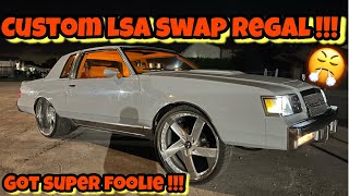 WENT CRAZY IN THIS FULLY BUILT LSA SWAP REGAL !!! SPICY!!!!
