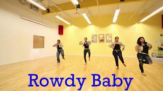 Rowdy Baby Dance | Maari 2 | Kuthu Dance | Bollywood Dance Classes in Fremont & Pleasanton CA