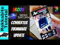 Wingman Converter SD Brook Gaming Series Firmware Update 1.1t for Sega Saturn features Arcade Mode