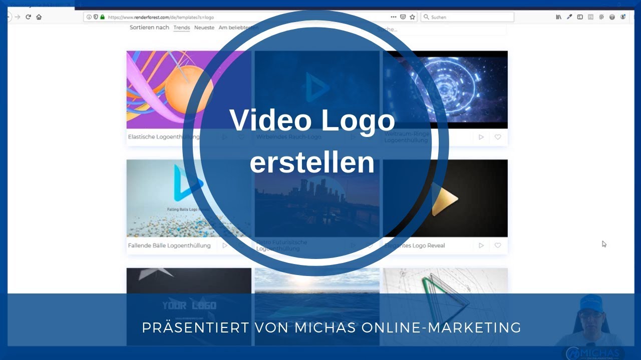 Video Logo Erstellen Ganz Einfach Erstelle Video Logos Oder Ein Youtube Intro In Wenigen Minuten