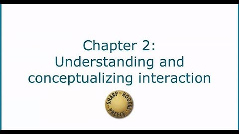 [HCI201_SPRING_2022] Buổi 4: Chapter 2: Understanding and  conceptualizing interaction