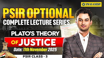 PSIR Class 3 | Plato- Part 1 | SPM IAS Academy #upsc