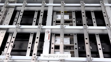 Push Over - Fast and precise multi lane weighing of stick packs