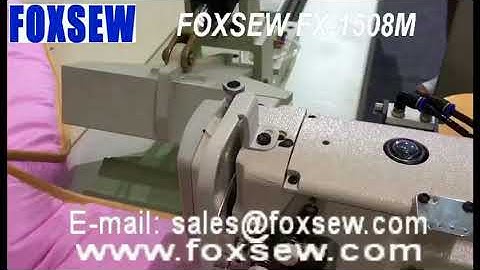 Mattress and Comforter Trimming and Tape Binding Sewing Machine