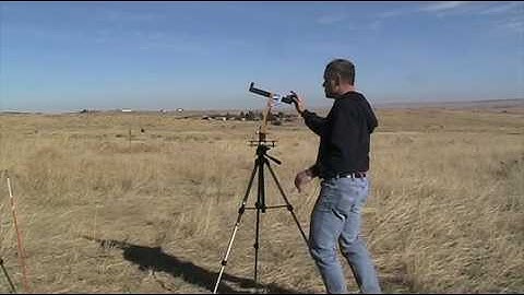 Tracking A Model Rocket